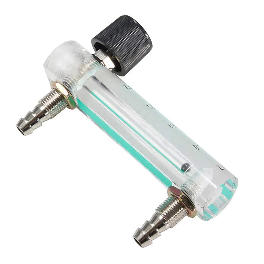 Sauerstoff Luftdurchflussmesser 0–1 5 L/min/Gasdurchflussmesser Mit Metallanschluss Für Sauerstoff Luft Gaskonzentratoren In Industriellen Situationen