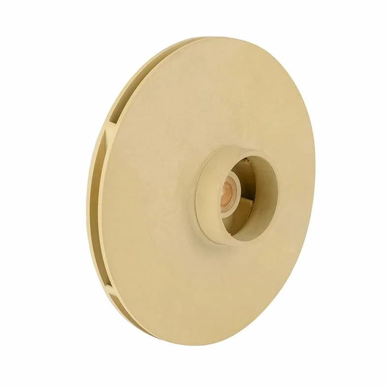 Wasserpumpenlaufrad, Kunststoff, PPO, selbstansaugende Zentrifugaldruckpumpe, Edelstahlpumpe, mechanische Reparaturteile (125 x 10 mm)