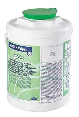 X- Wipes Tuchspender leer Deckel grün Wipes Spendereimer ungefüllt