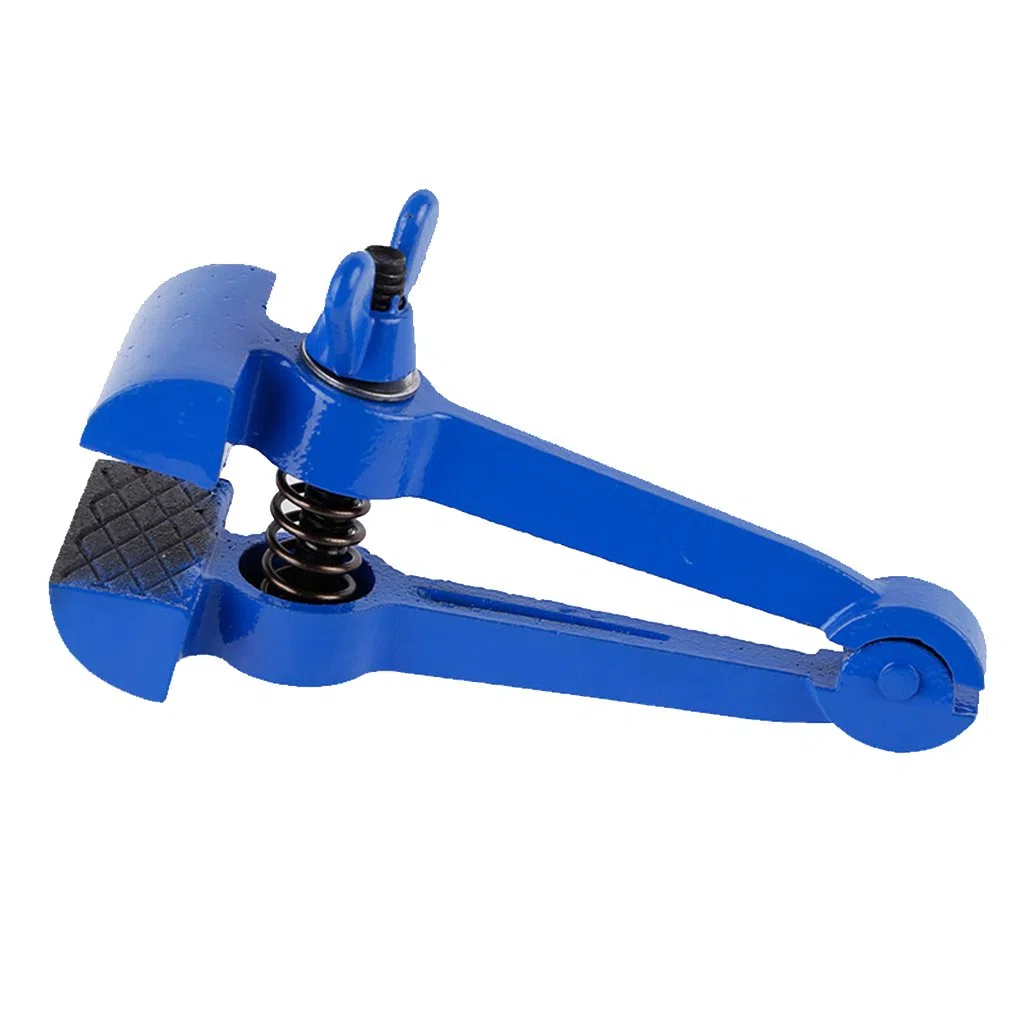 joyMerit - Stahl Feilkloben Zange - 120 mm, Blau