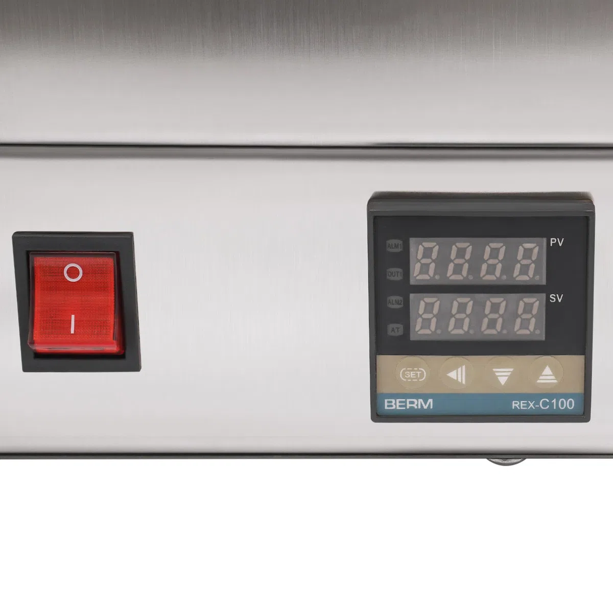 1000W PVC-Kapsel-Schrumpfer Thermostatische Digitalanzeige Weinflasche Kappe Wrap Schrumpfmaschine 400℃ für PVC-Kapseln mit einem maximalen Durchmesser von 70mm/2,75"