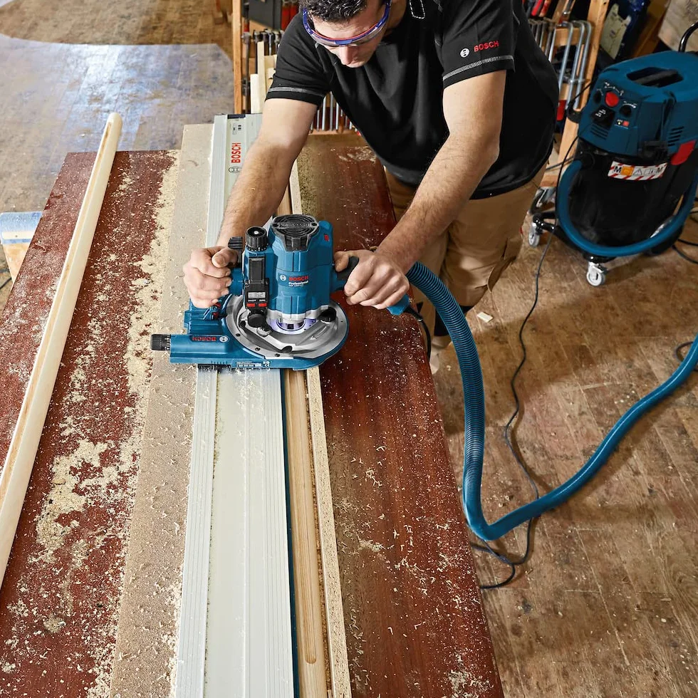 Bosch 1x PRO Abrundfräser (für Weichholz, Hartholz, Ø 25,4 mm, Professional Zubehör Handfräse, Kantenfräse) (Packung mit 2)