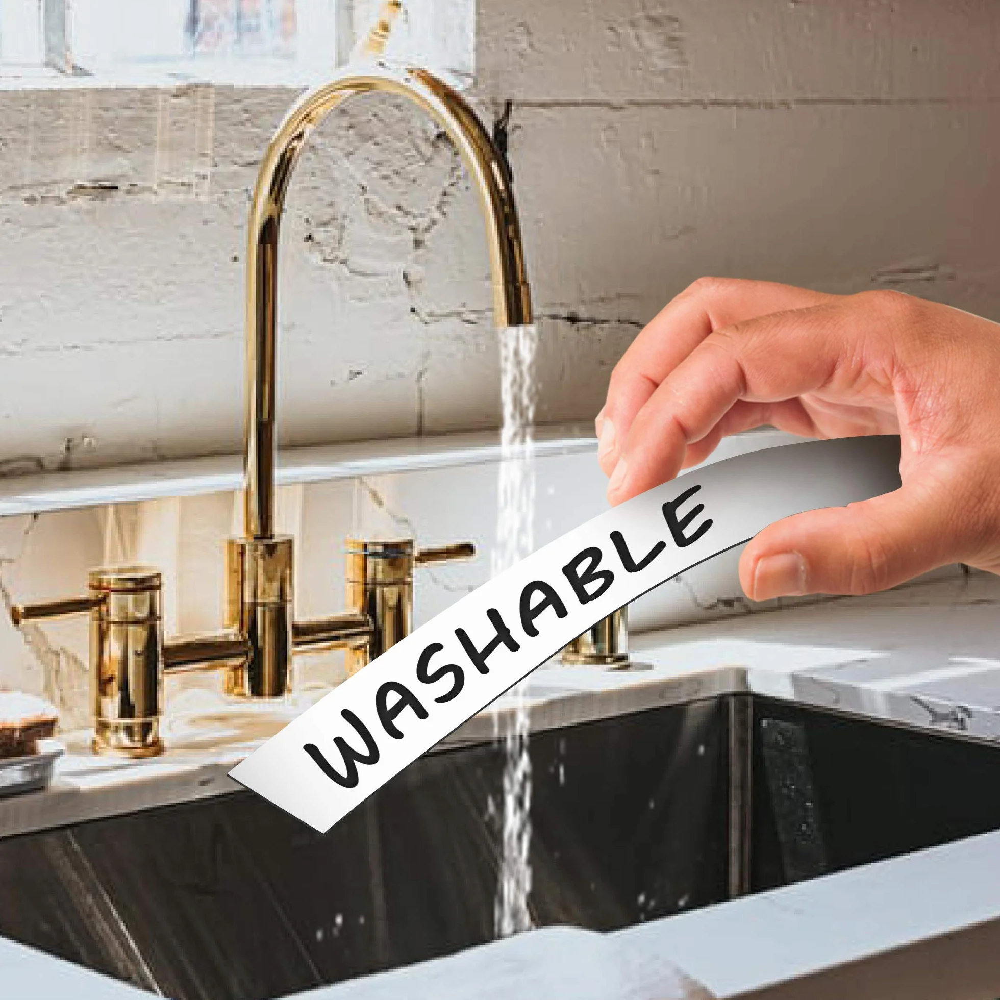LLPT Trocken Abwischbare Magnetstreifen | 20 Stück Weiß | 5CM x 30CM | Blanko beschreibbarer Magnet | Wiederverwendbare Abwischbare Magnetschilder | für Whiteboard (DMS21220WT)