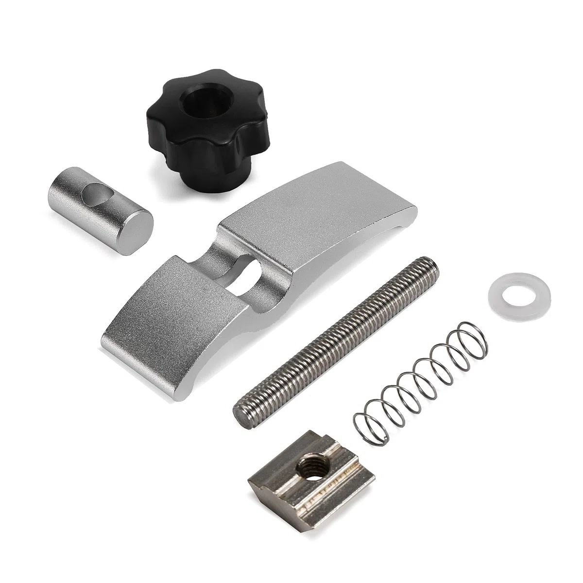 Genmitsu 2 Stück T-Track Mini-Halteklammer, CNC-Fräsklemme für Holz- und Metallbearbeitung, kompatibel mit 3018-PRO/3018-MX3/3018-PROVer/PROVerXL 6050 Plus