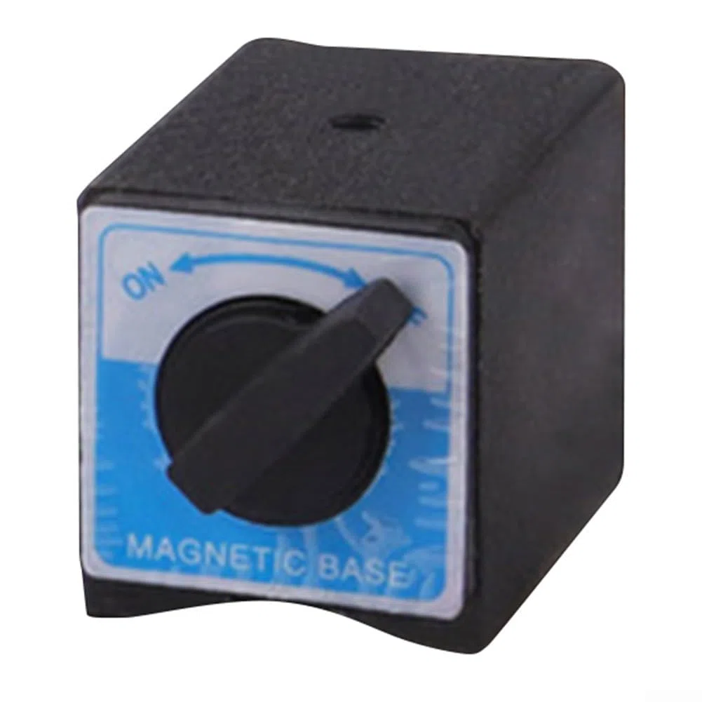 Magnetfuß mit starkem Magnet, M8 x 1, 25 Gewindelöcher, kompakt & präzise