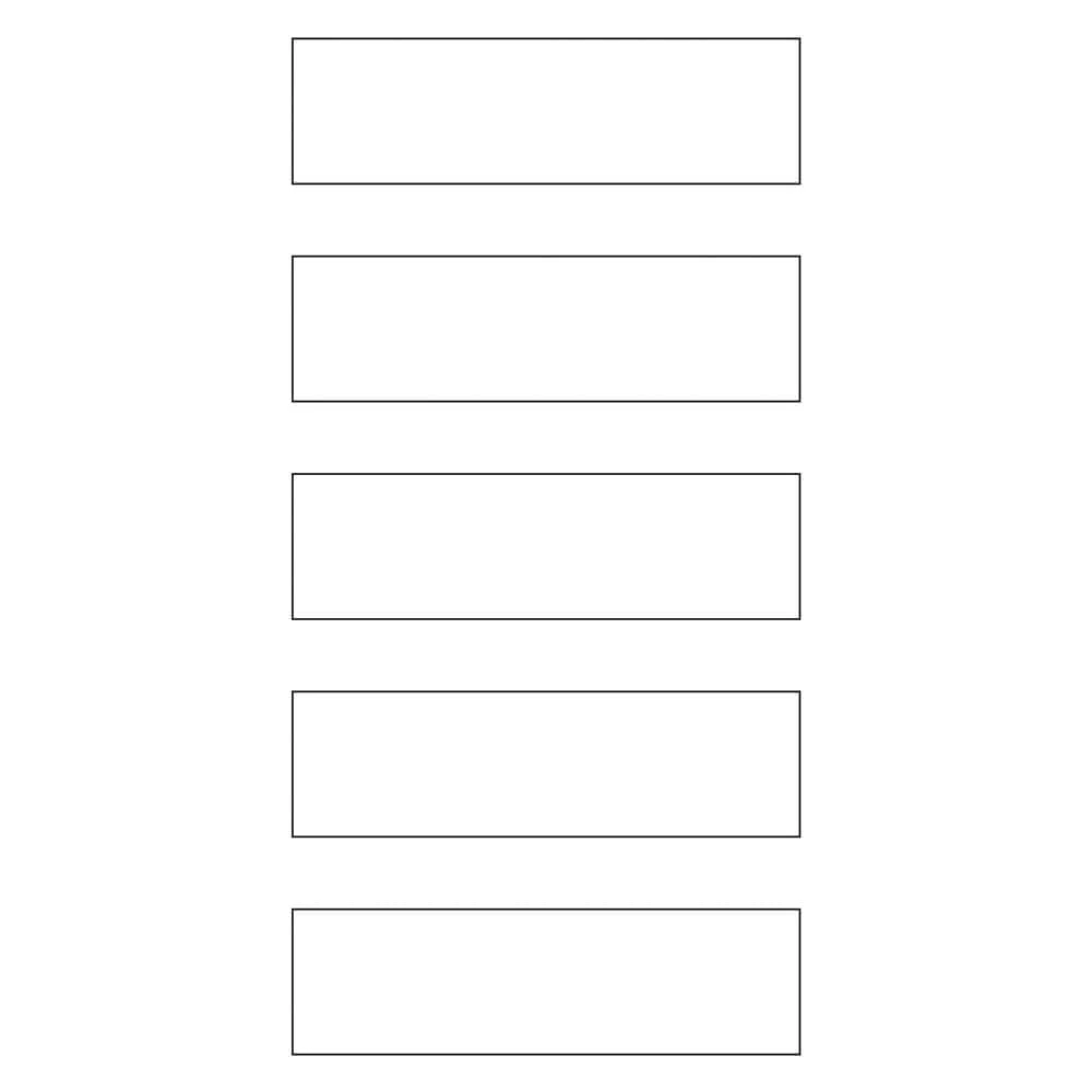 PREMARK Bodenmarkierung Zebrastreifen, weiß, 50x100 cm, 5/VE, Art.-Nr. 662180 | Bodenzeichen | Bodensymbol