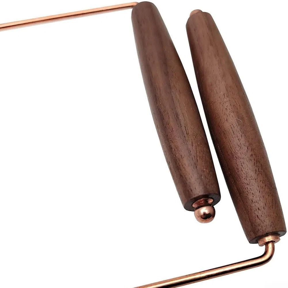 Wünschelruten und Pendelset aus massivem Messing, reines Kupfer, Detektorstab, Metalldetektorstäbe, Findungswerkzeuge für die Jagd, Wahrsagungswerkzeug