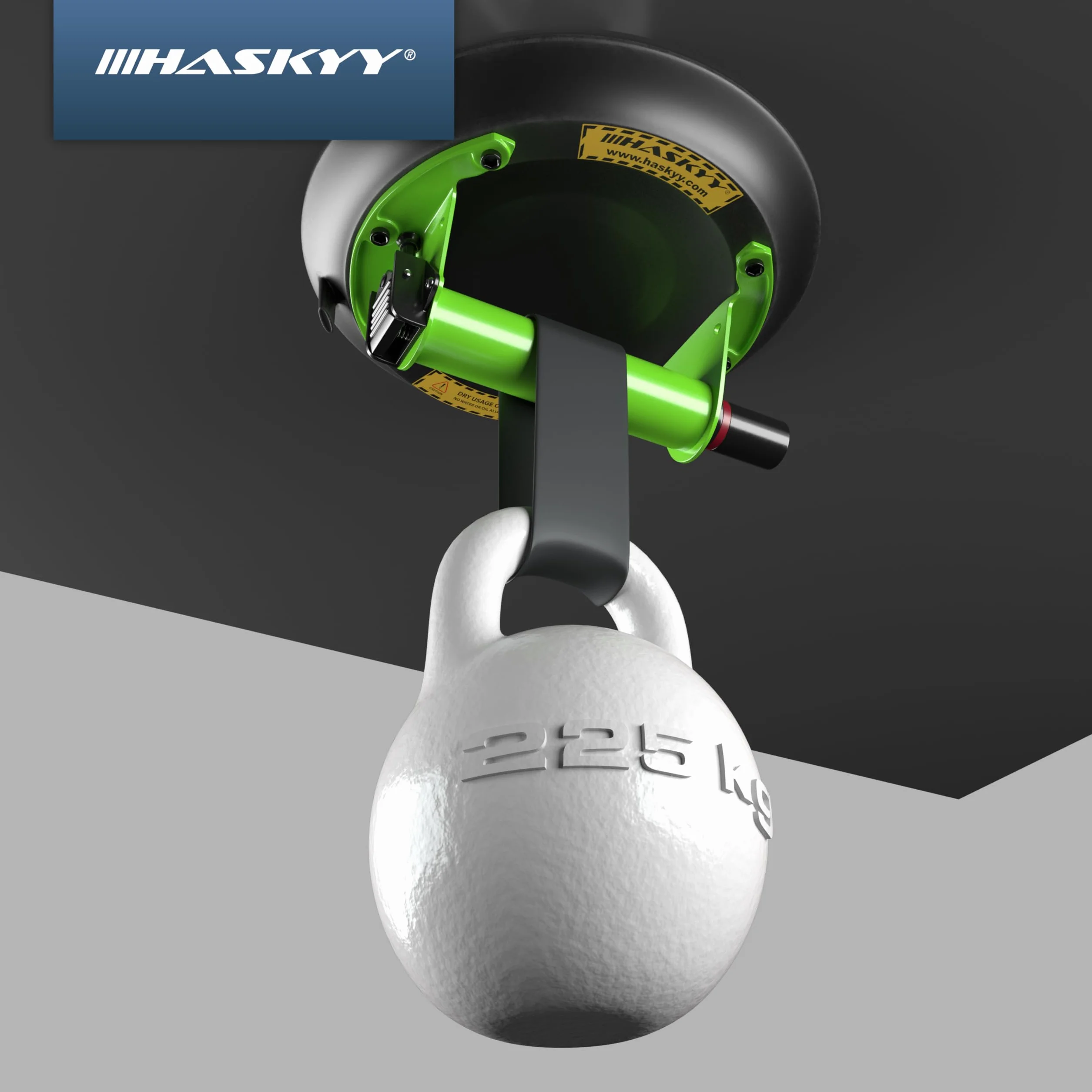 HASKYY Vakuumheber 225kg Saugheber Glassauger Glasheber Glas Fliesen Heber Griff - Saugheber für Fliesen, Marmor und Glas
