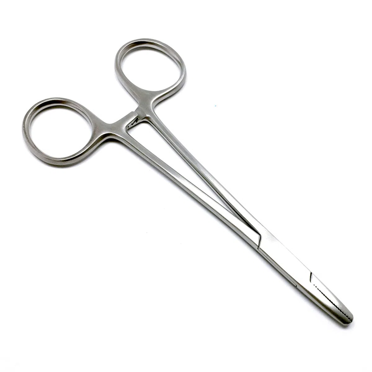 12,5 Cm Edelstahl-Nadelzangenhalter mit Zähnen für Tiere