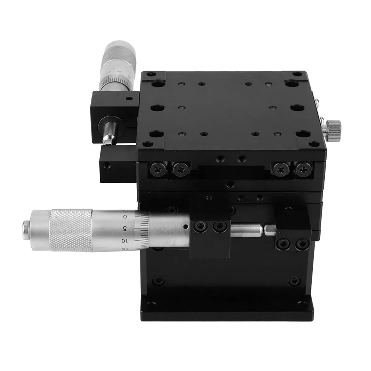 Semxyz 80 Xyz Linearbühne Trimmplattform Lager Feinabstimmung Schiebetisch 80 * 80 Mm Industriebedarf Lineare Bewegliche Teile
