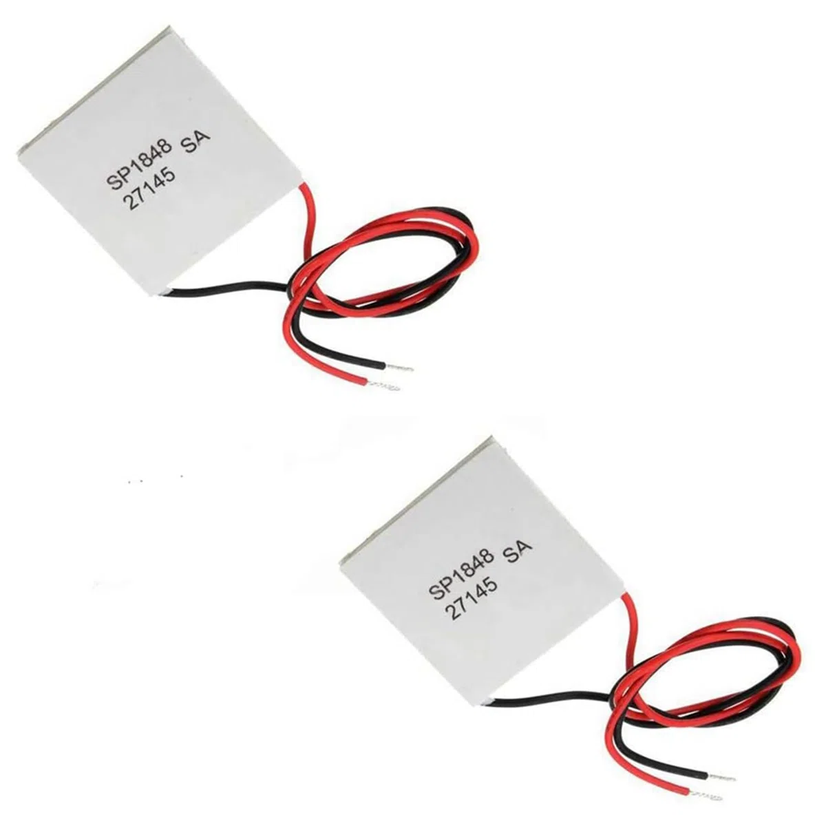 Peltier TEG-Modul, 40 x 40 mm, thermoelektrisch, SP1848-27145, 10 Stück
