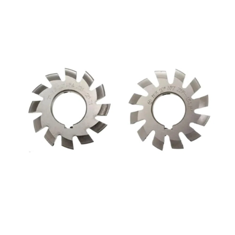 Modulus Degrees Disc Stirnradfräser M1-M10, PA20 Evolventen-HSS-Zahnradfräser for Holzschnitte, 1 Stück(M2*8)
