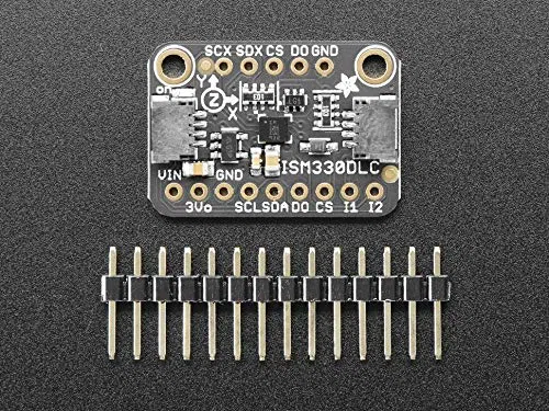 Adafruit ISM330DHCX, 6-DoF IMU Beschleunigungssensor und Gyroskop, STEMMA QT/Qwiic, 4502