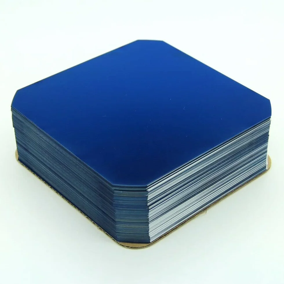 Lots of Sunpower Solar Cell Panel Solarzelle flexibel monokristalline Zellen zum Schweißen für DIY Solarmodul hohe Effizienz 3.5W C60 5"x5" 125x125mm 3rd Generation (100pcs)
