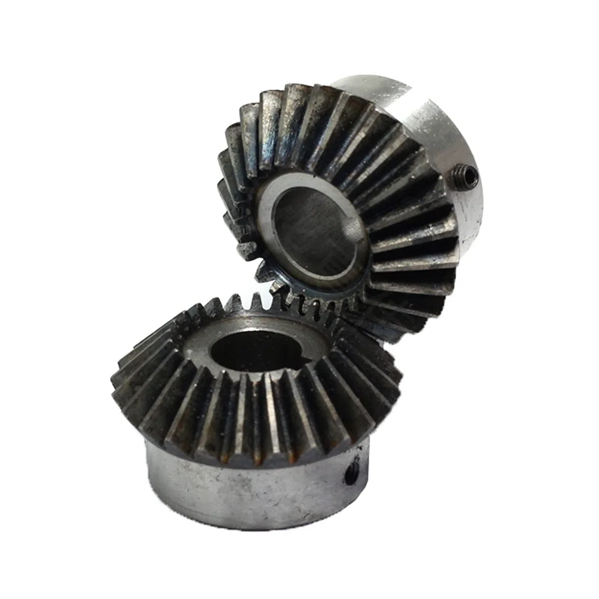 2 Pcs Kegelrad 2 Modulus 20 Zähne Innenlochdurchmesser 8-20mm Zahnrad 90 Grad Eingriffswinkel Stahl Gears Schraubloch M5