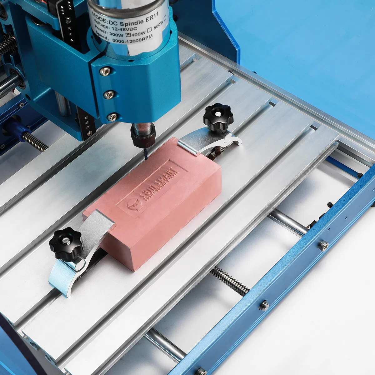 Genmitsu 2 Stück T-Track Mini-Halteklammer, CNC-Fräsklemme für Holz- und Metallbearbeitung, kompatibel mit 3018-PRO/3018-MX3/3018-PROVer/PROVerXL 6050 Plus