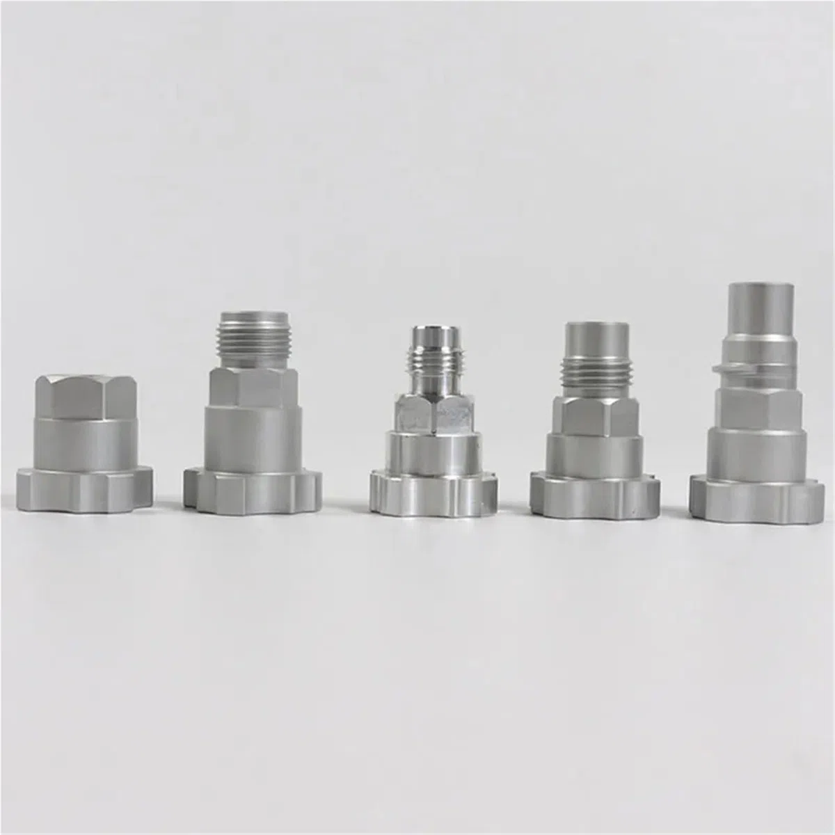 Aluminium Legierung Spritzpistole Stecker PPS Adapter Spritzpistole Tasse adapter Einweg Messbecher Geeignet for SA-TA(Aluminum alloy 1)