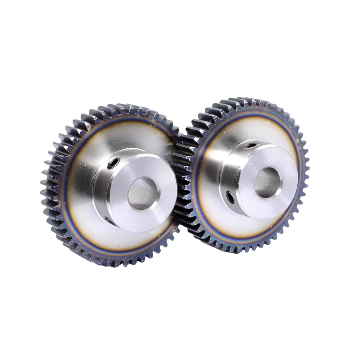 1 Stück 1 Module 40-120Z Stirnrad aus Kohlenstoffstahl mit abgestuftem Ansatz, geeignet für mechanische Ausrüstungen, Bohrung 12mm