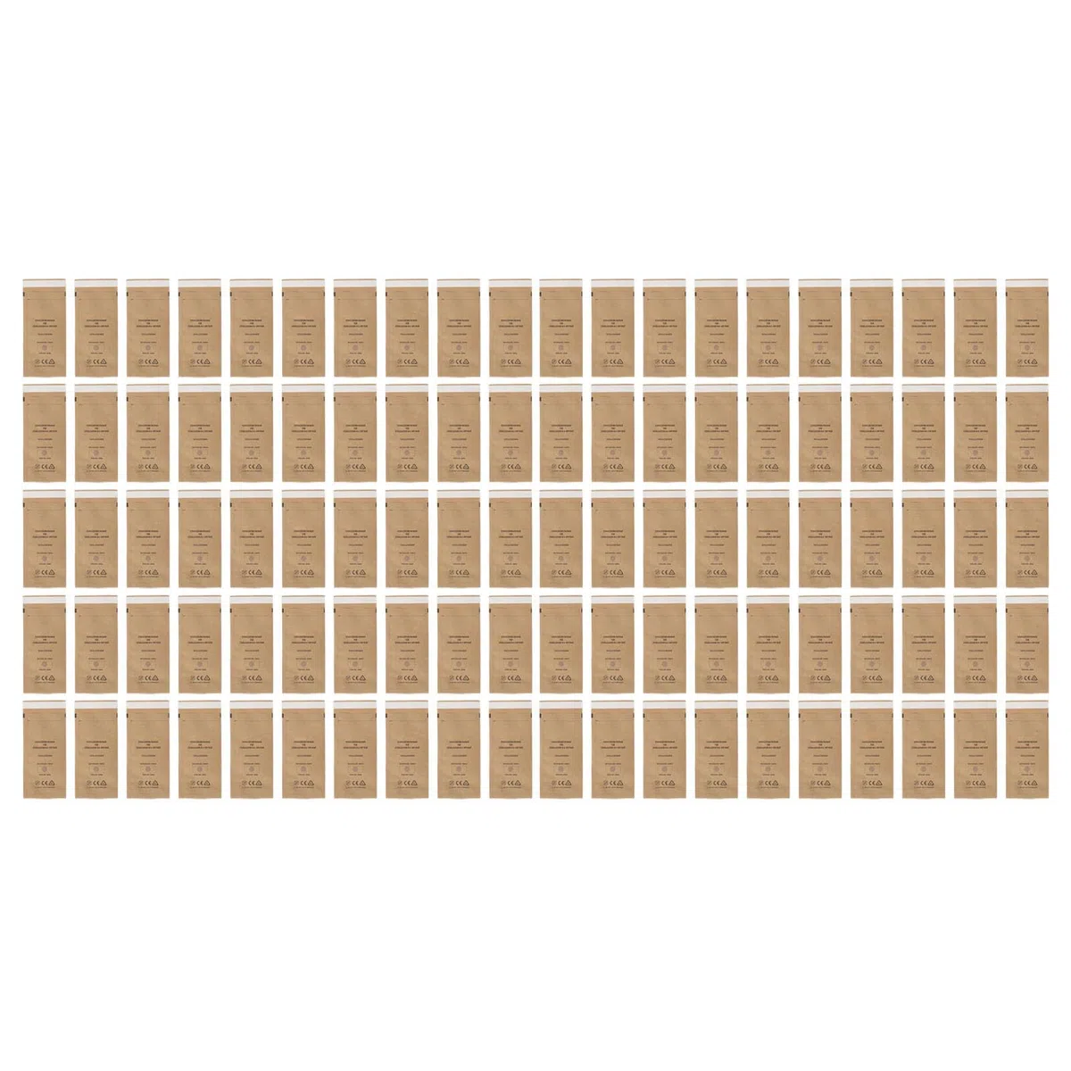 Nagelwerkzeug Selbstversiegelung Beutel Werkzeug Selbstversiegelungstasche, 100pcs Einwegpapierreinigungsbeutel mit Kosmetik, Nagel, Werkzeugen für Zuhause, Nagel Salon,