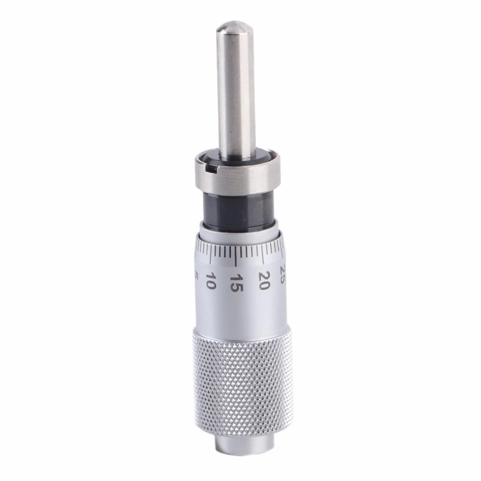 0-13 mm Mikrometer flache Messgerät Andere Messwerkzeuge Ratsche Stop Fingerhut Klemmmutter flache Fläche zur Feinabstimmung verschiedener Genauigkeitsinstrumente(Ball Head with Nut),Mikrometer