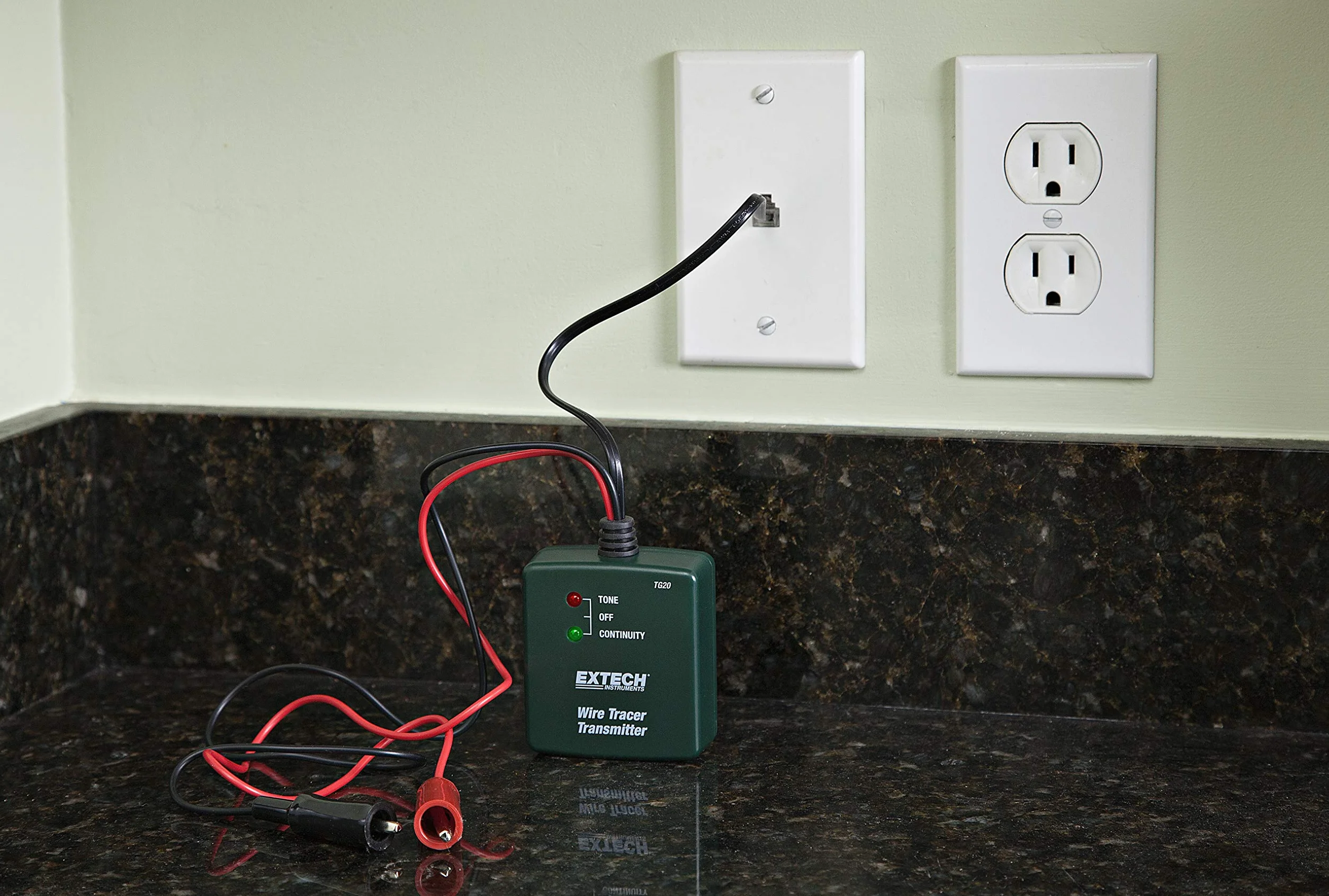 Extech Kabel-Prüfgerät und Tongenerator, 1 Stück, TG20