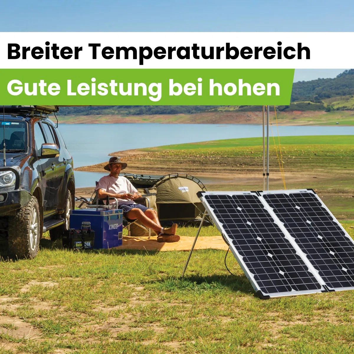 Offgridtec 20W Mono Solarpanel 12V