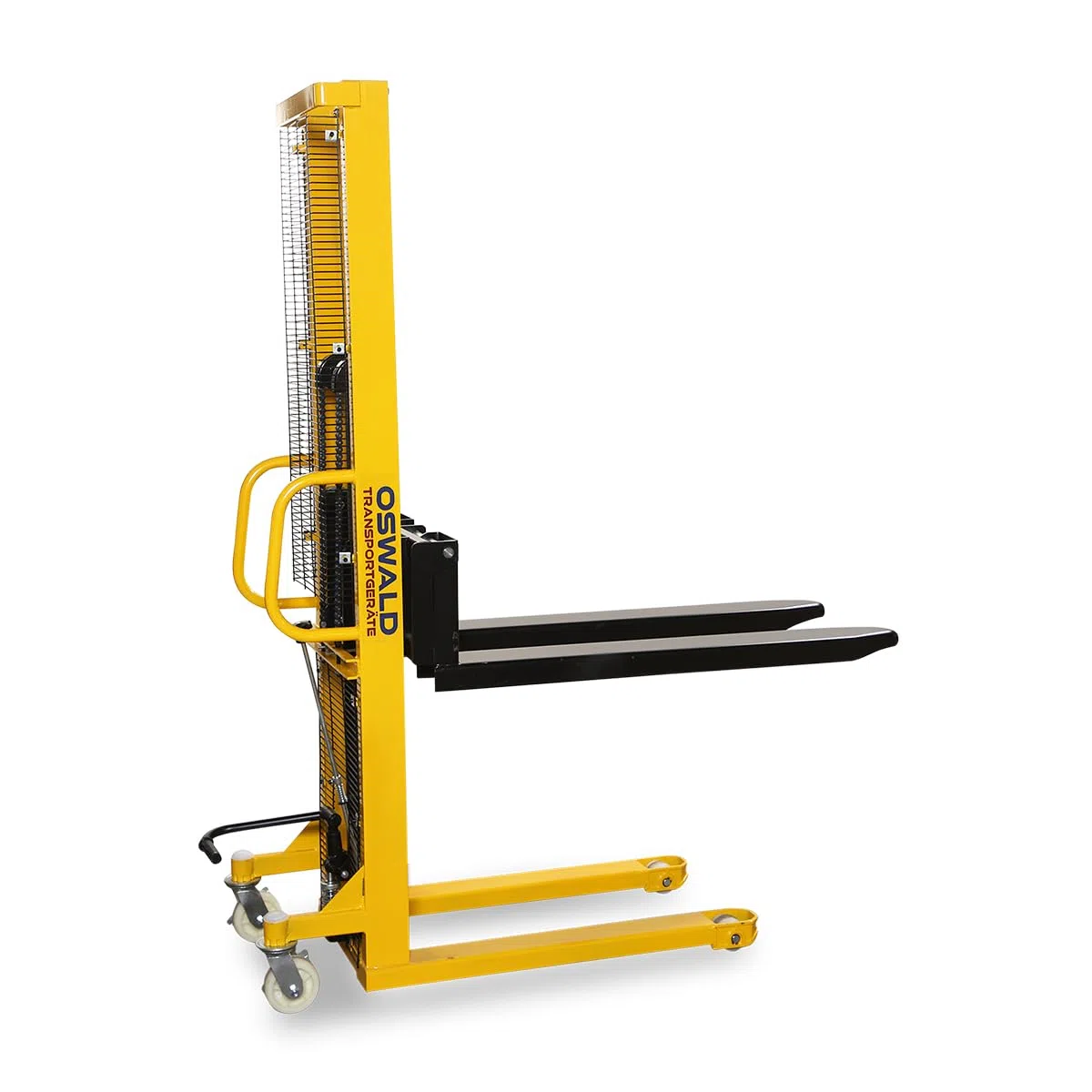 Hochhubwagen Oswald HH0716-700 kg Tragkraft - 1.600 mm Hubhöhe - manueller Stapler, Handstapler