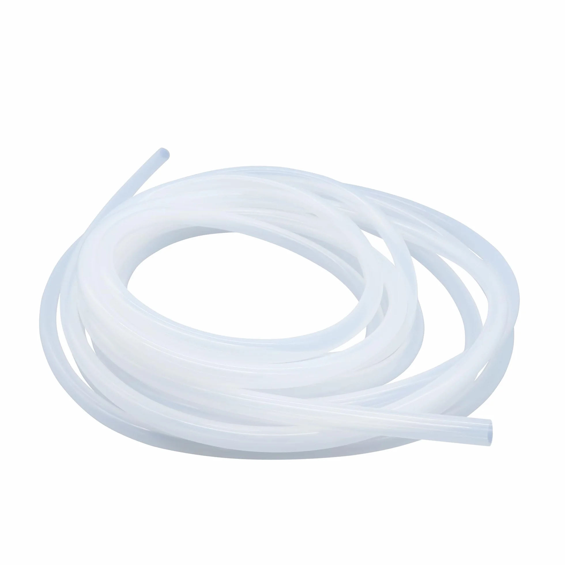 Silikonschlauch 10mm ID x 14mm OD 5 Meter Länge, Lebensmitteltaugliche Schläuche Flexibler Schlauch Klar Wasser Luft Rohre für die Pumpe übertragen