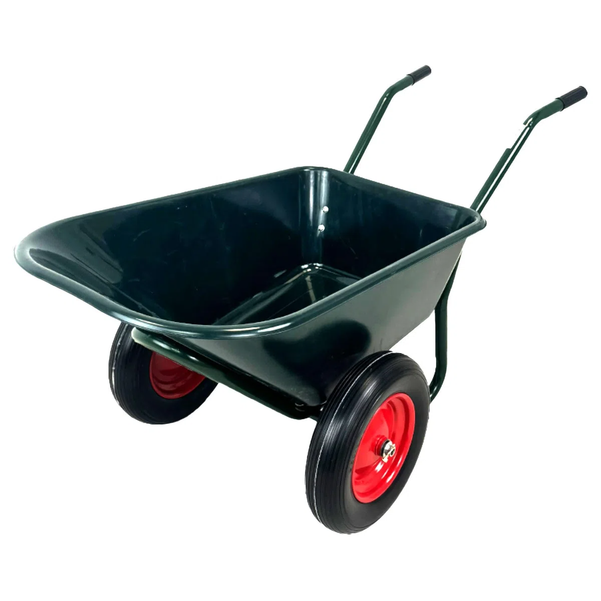 2-Rad Schubkarre Gartenschubkarre Schiebkarre Gartenkarre 100l 160kg (Metall | Kunststoff/Luftrad | PU-Rad) (Kunststoff | Luftrad) (Kunststoffwanne + PU Räder) Nach Auswahl