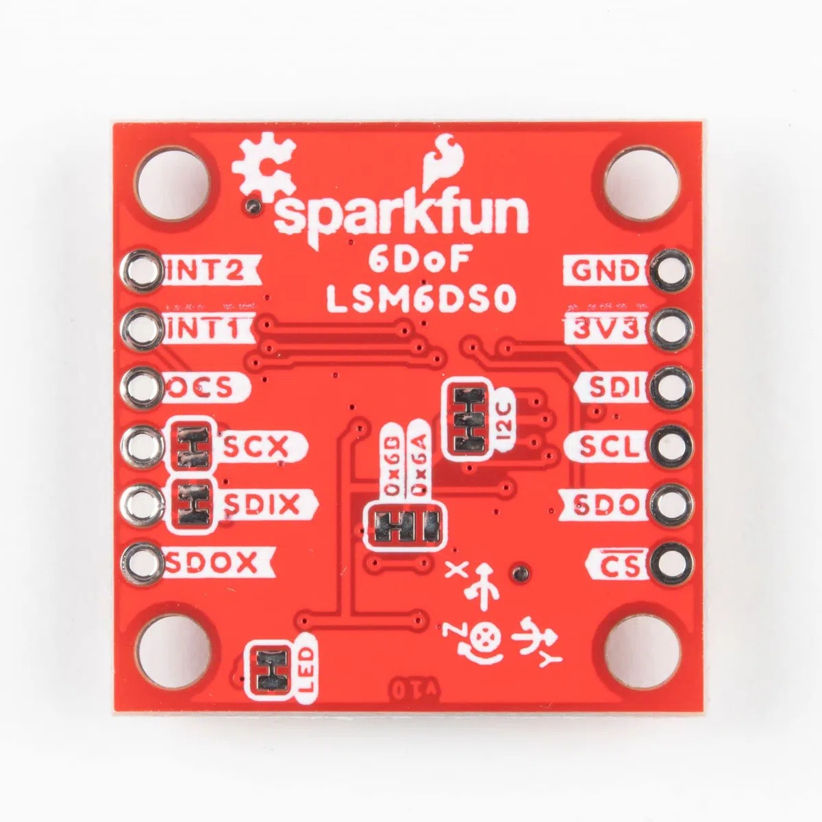 SparkFun 6 Grad der Freiheit Breakout – LSM6DSO (Qwiic).