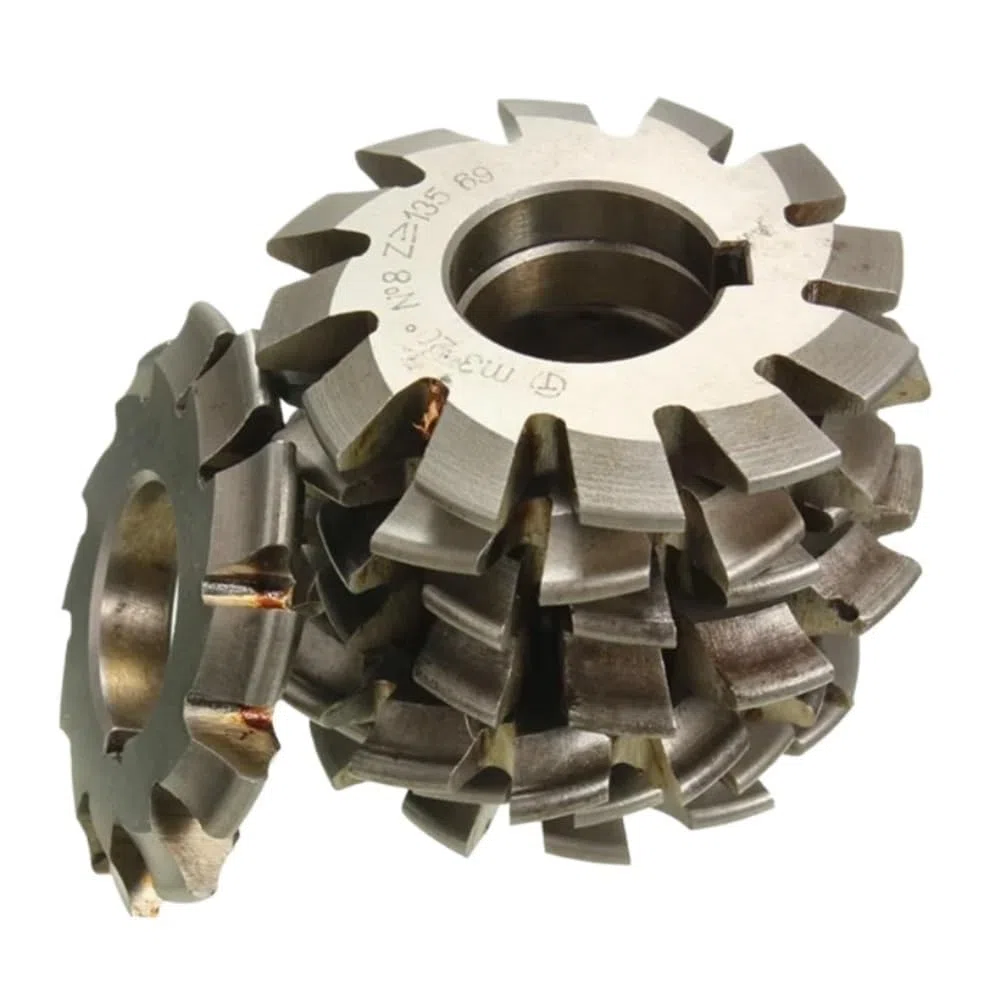 Modulus Degrees Disc Stirnradfräser M1-M10, PA20 Evolventen-HSS-Zahnradfräser for Holzschnitte, 1 Stück(M2*8)
