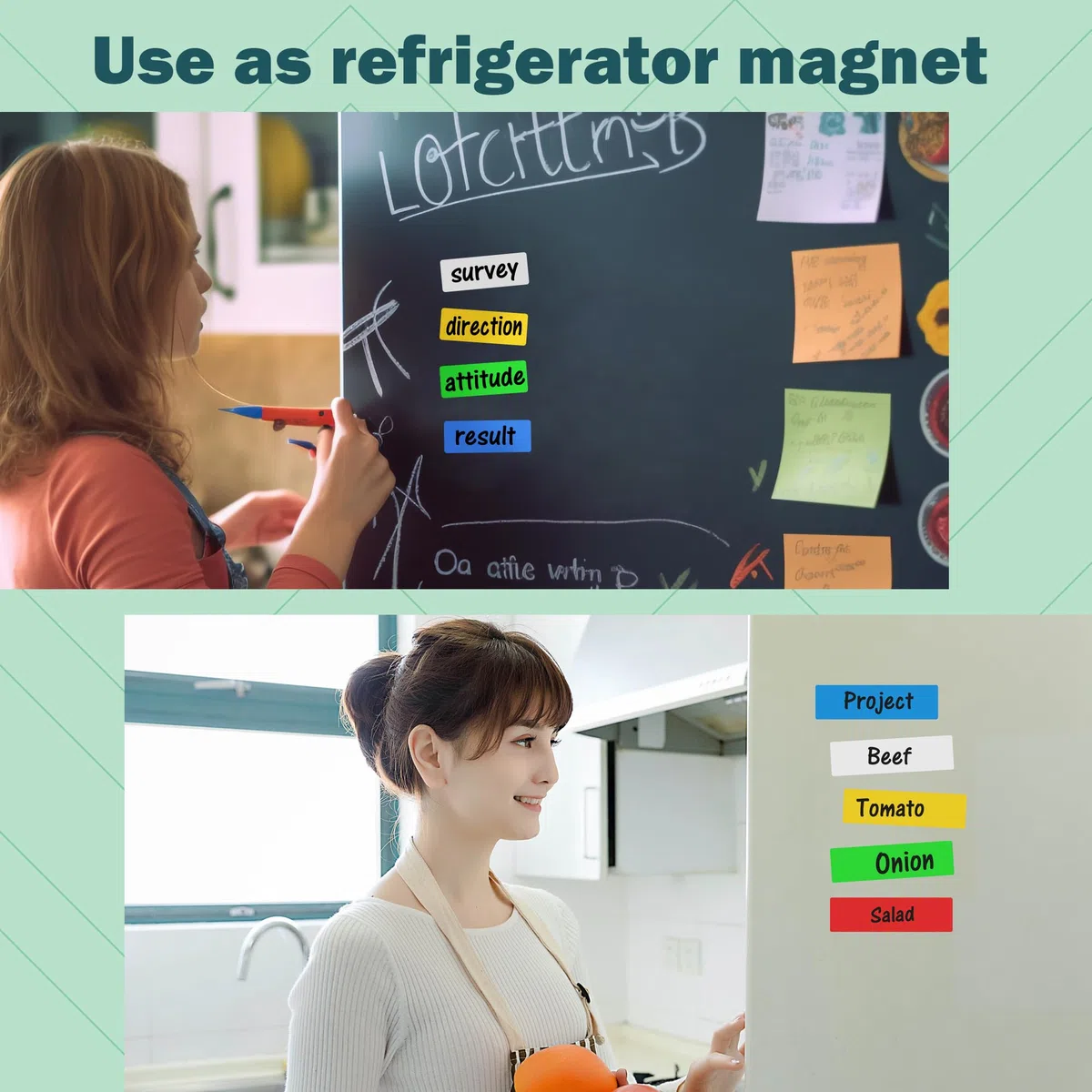LLPT Trocken Abwischbare Magnetstreifen | 20 Stück Weiß | 5CM x 30CM | Blanko beschreibbarer Magnet | Wiederverwendbare Abwischbare Magnetschilder | für Whiteboard (DMS21220WT)