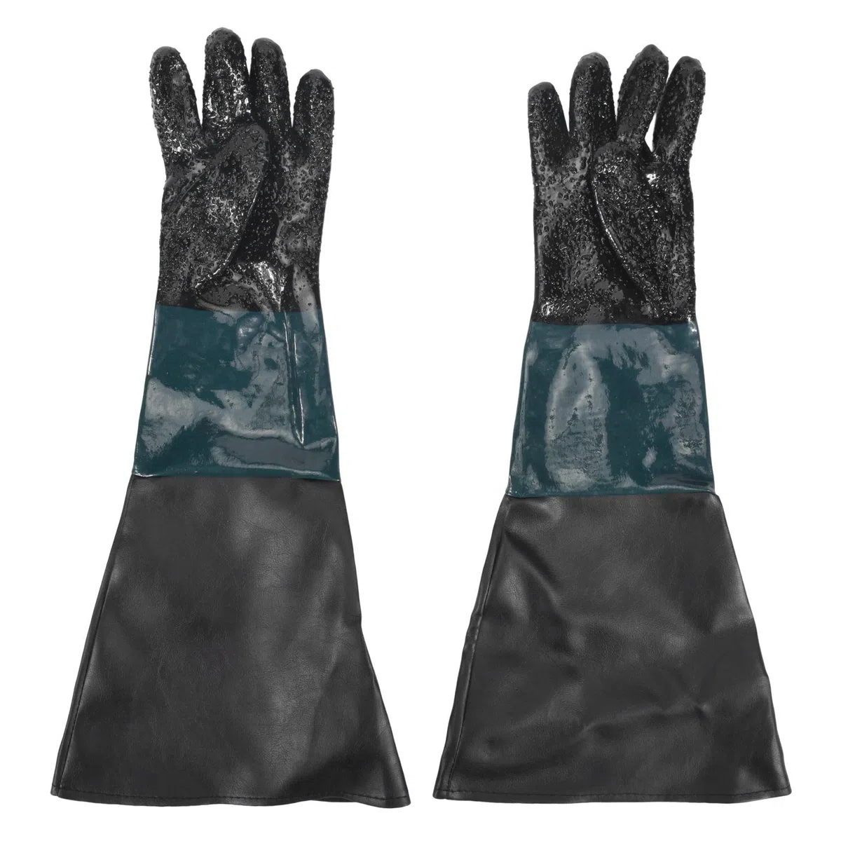 Nagoyuki Sandstrahl Handschuhe Sandstrahler Teile 60Cm mit O Ringen für Sandstrahl Kabine