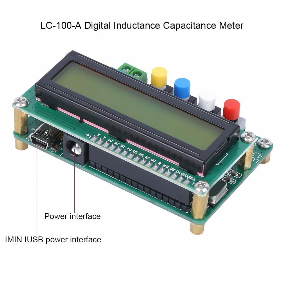 LC-100-A Hochpräzises Digitales Messgerät mit USB-Schnittstelle, Elektronischer Messgerät für Präzisionsmessungen