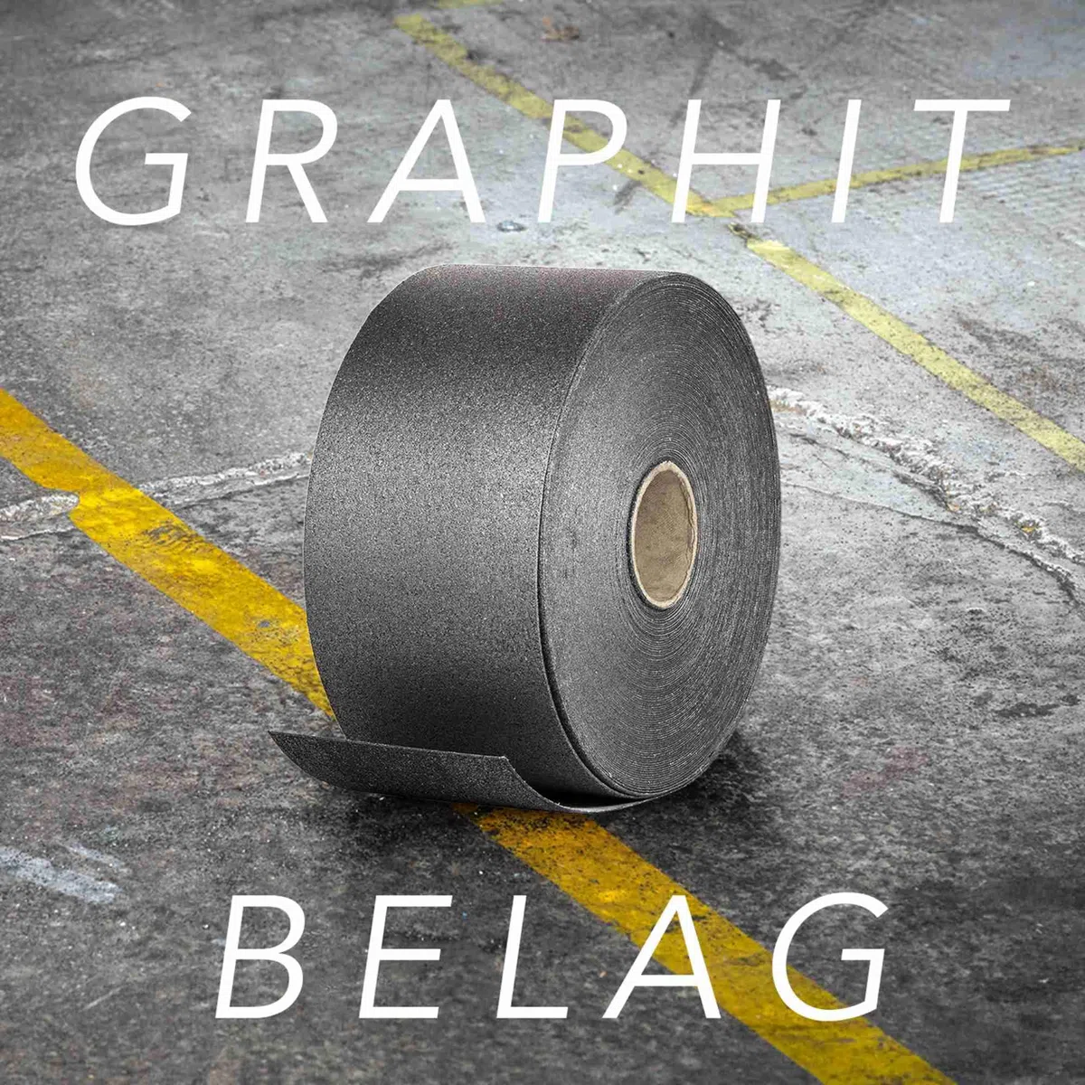 PEC Graphit-Gleitgewebe/Graphitbelag Heavy Duty (HD) | Industriequalität | Breite & Länge nach Wahl (Breite: 200 mm, Länge: 1 m)