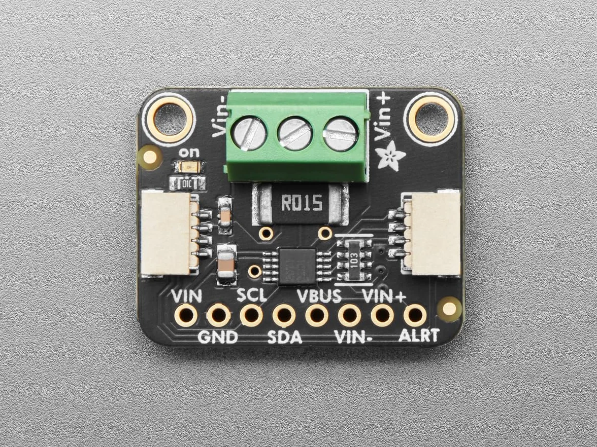 Adafruit INA228, I2C 85V, 20-bit High or Low Side Power Monitor, STEMMA QT/Qwiic, 5832