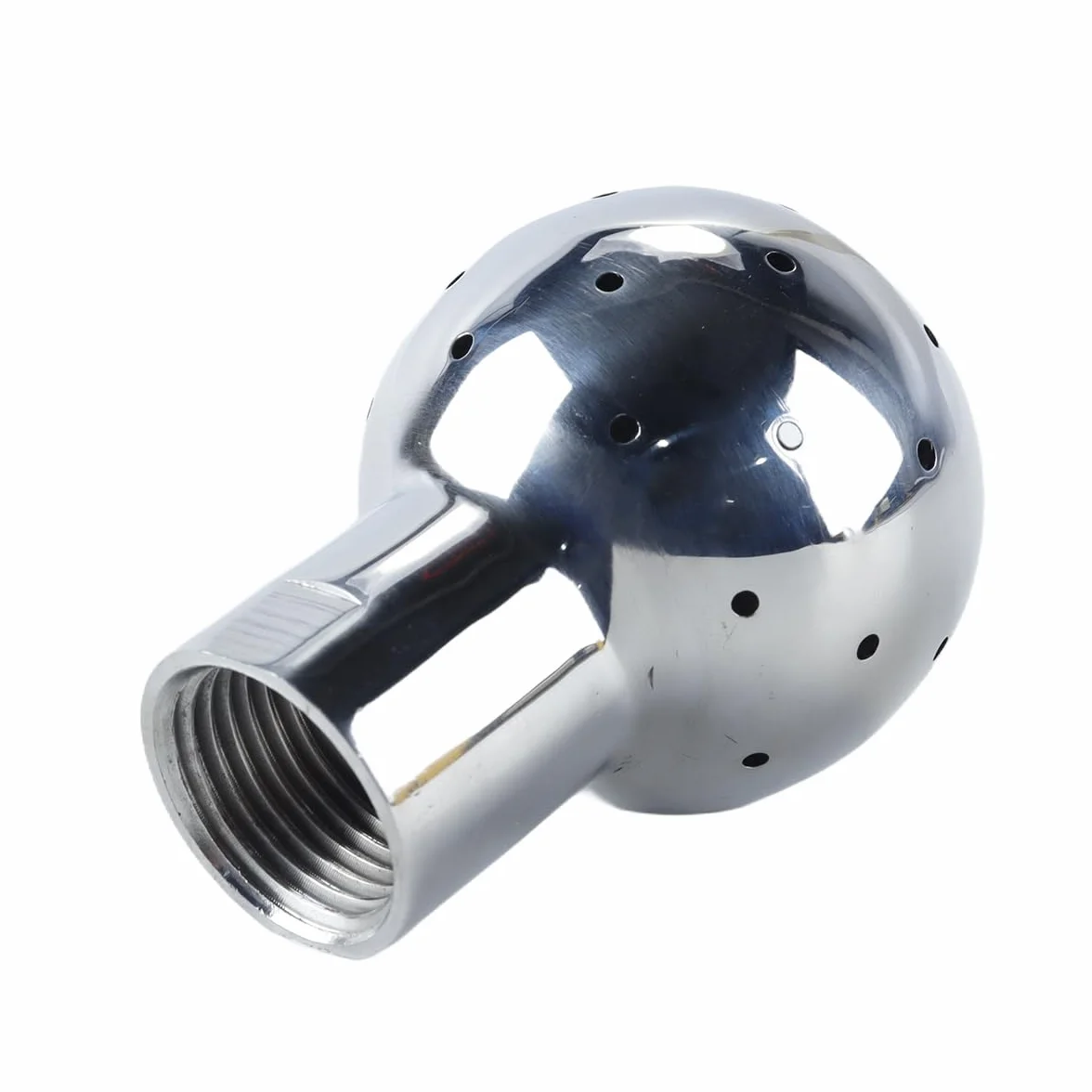 Ausi 1 Stück G1/2-Gewinde, Innengewinde, 1/2 Zoll, rostfreier Rotations-Sprühreinigungsball, Innengewinde, hygienisch für die CIP-Tankreinigung (Fix)
