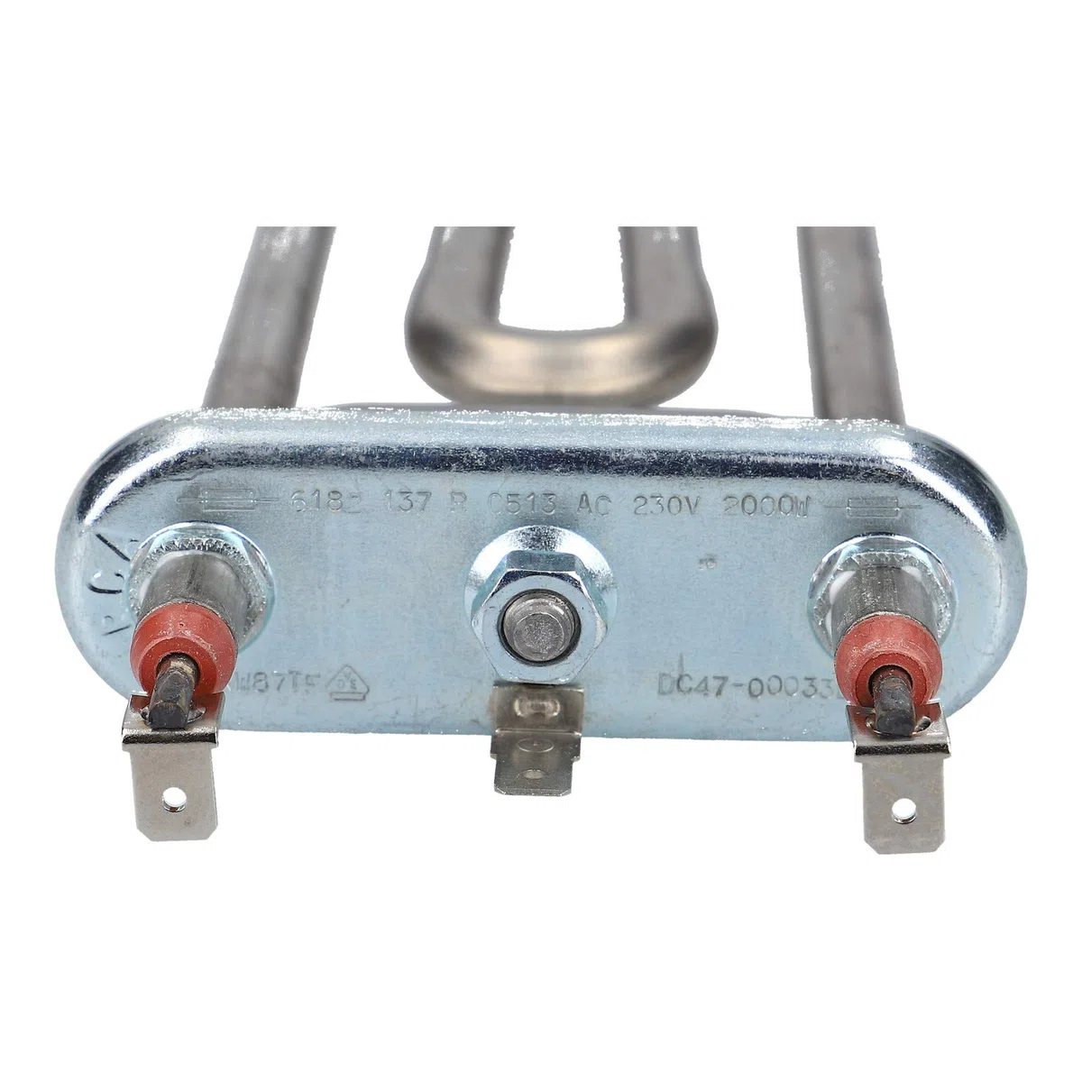 Heizelement 2000W 230V Waschmaschine Heizstab kompatibel mit Samsung DC47-00033E DC47-00033A DC47-00033B DC93-00281A DC93-00281B Waschtrockner Heizung