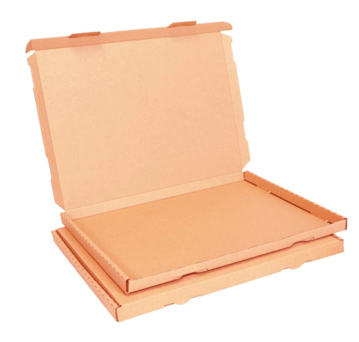 smiley pack 100x Großbriefkartons 350 x 250 x 20 mm braun DIN A4 B4 stabiler Versandkarton Postkarton Faltschachtel für Warensendung, Büchersendung und Großbrief mit Steckverschluss (100 Stück)