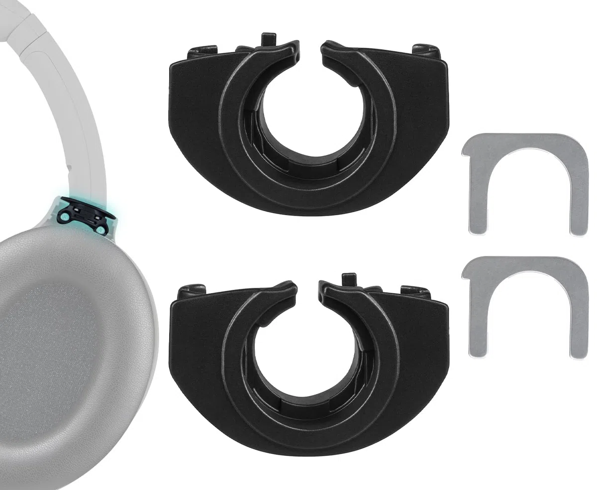 SOULWIT Scharnier Drehgelenk Ersatz für Sony WH-1000XM4 Kopfhörer, Links & Rechts Drehgelenk Pivot Reparaturteile Zubehör für WH1000XM4
