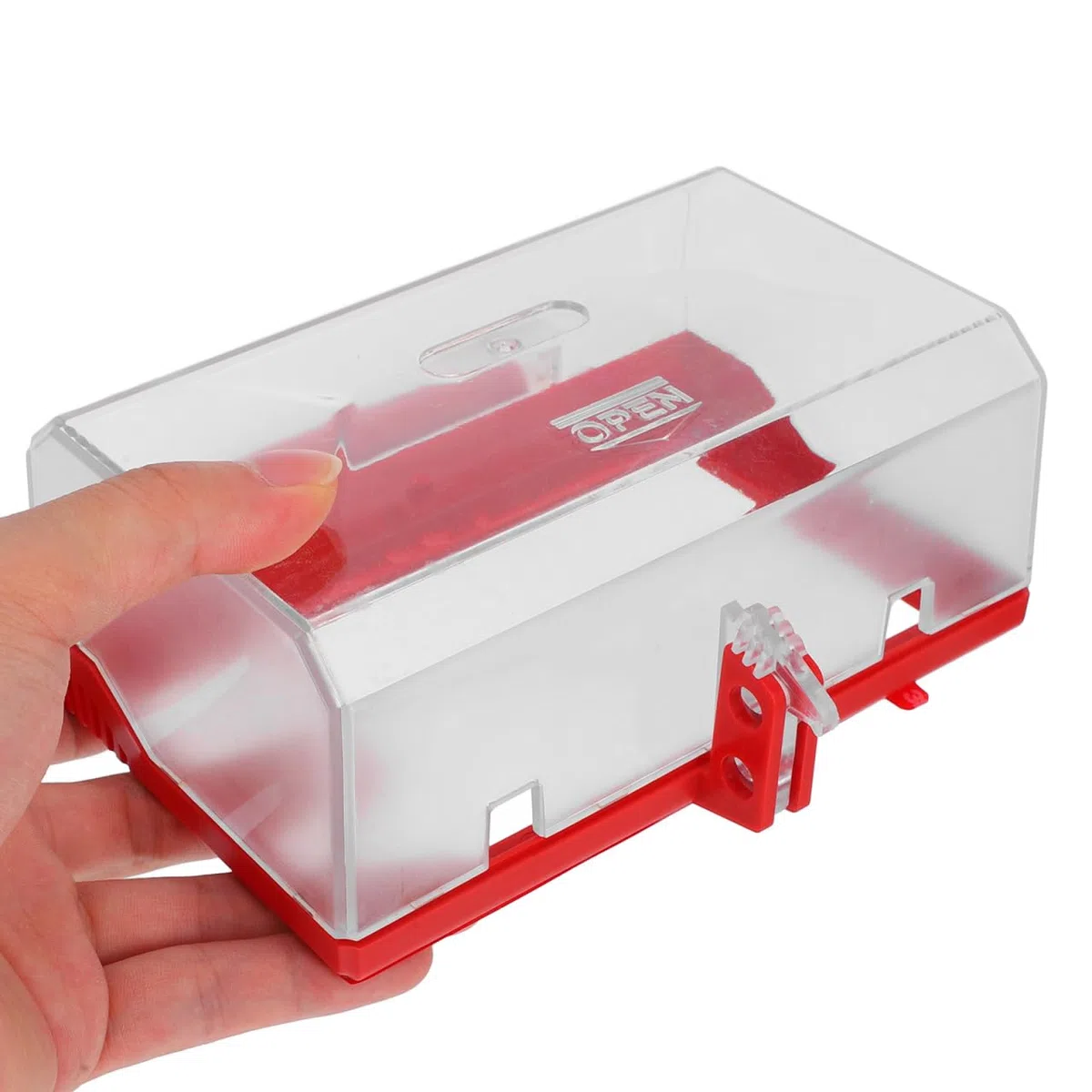 Not-Aus-Tastenabdeckung Transparente Drucktaster-Schutzabdeckung Aus Robustem Kunststoff 6.18X3.74X2.56In Sicherer Schalterabdeckung FüR Elektrische GeräTe Einfache Montage