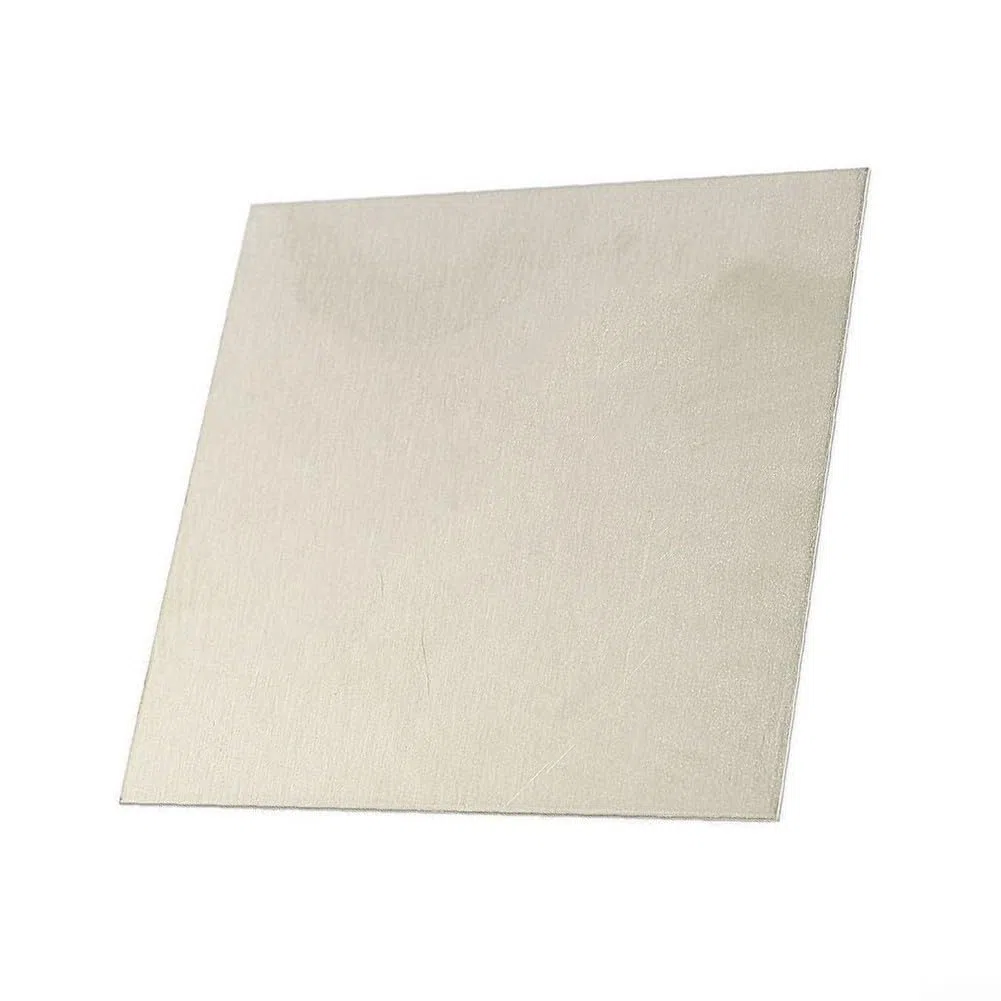 1 Stück 100 x 100 mm reines Nickel-Platte für galvanische Anoden-Komponenten, geeignet für alkalibeständige Geräte und andere korrosionsbeständige Anwendungen (1 mm)