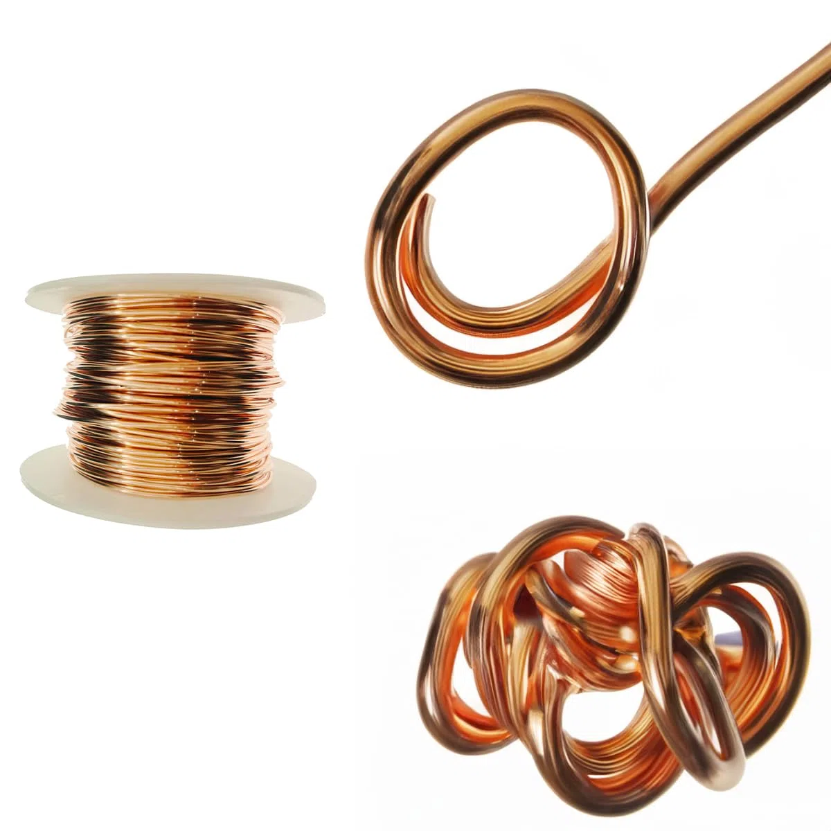 99.9% Reiner Kupferweicher Kupferdraht, 2 mm,-12 M Spule Reiner Kupferdraht, Schmuck, der Draht Handwerk Draht herstellt