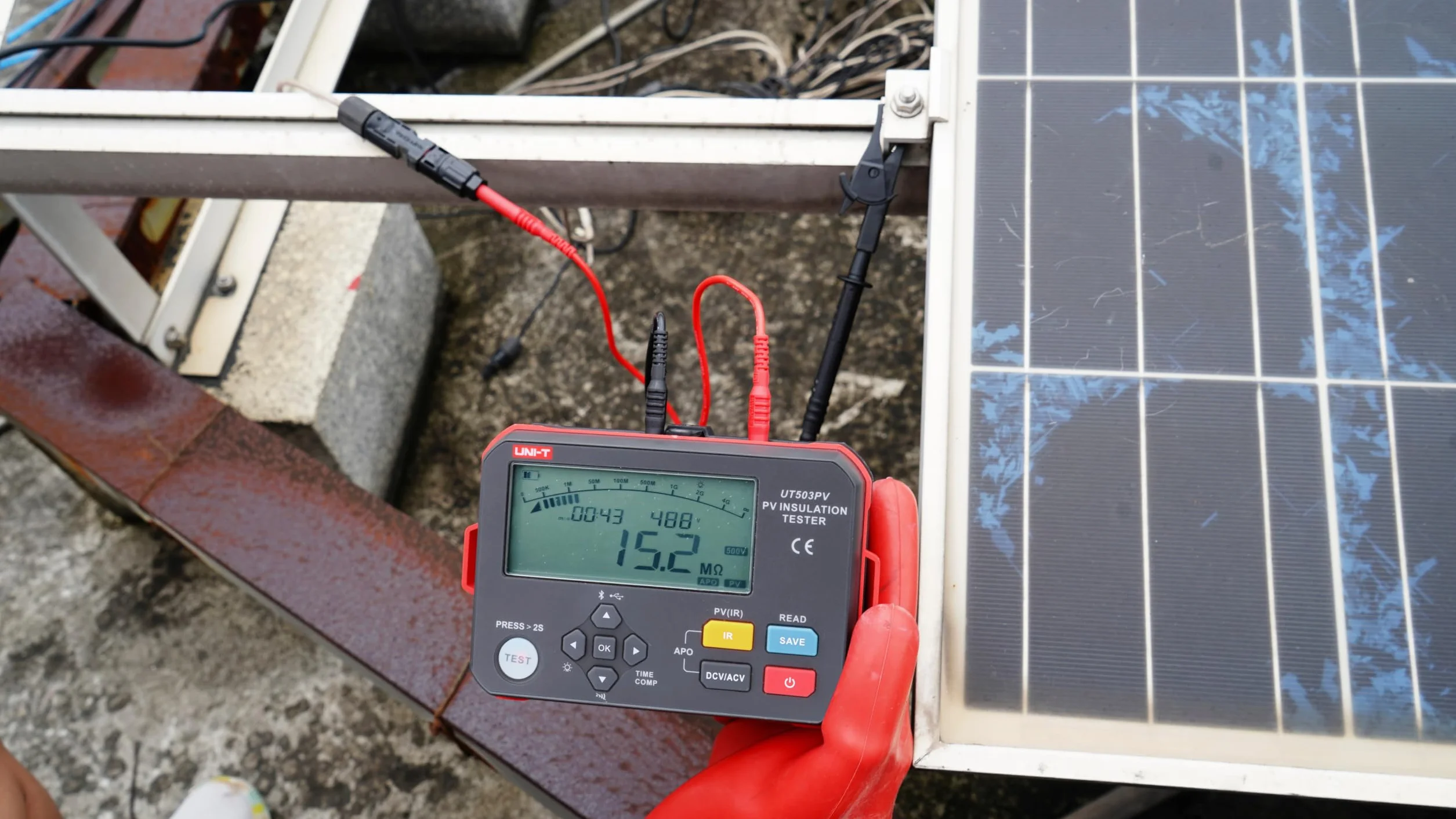 UNI-T PV-Isolationswiderstandstester UT503PV