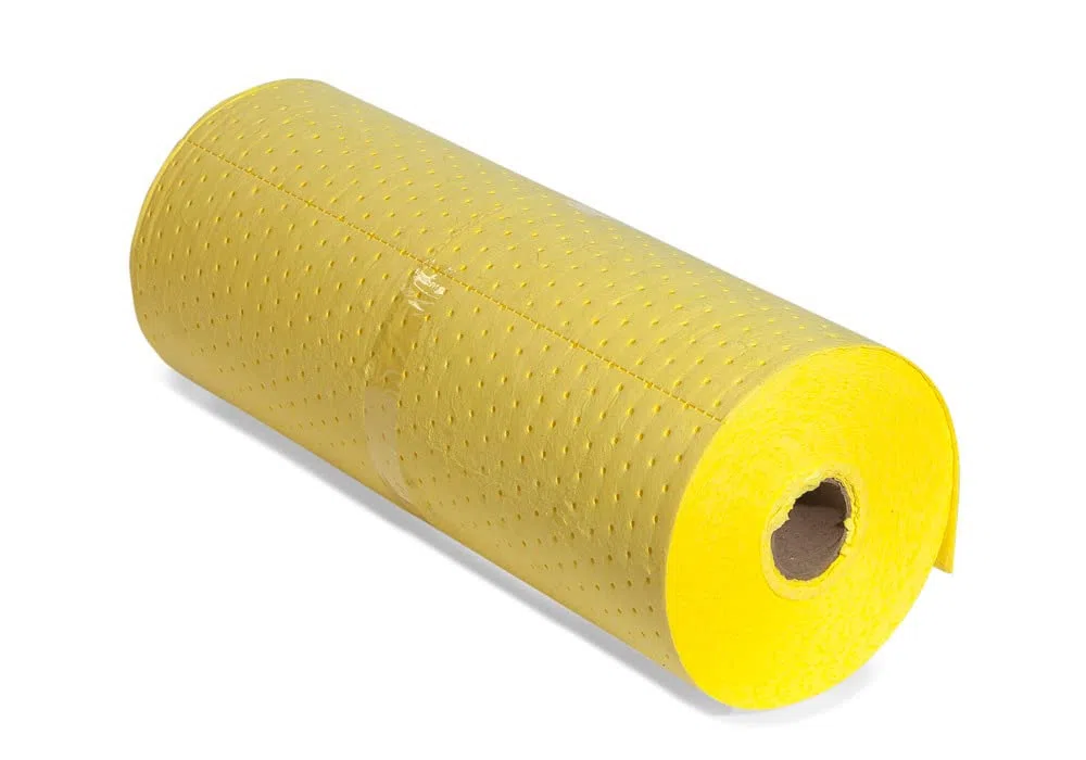 DENSORB Chemikalienbindemittel Vlies Rolle, Ölbindemittel, Economy Triple, light, 3-lagig, 76 cm x 45 m, 1 Stück