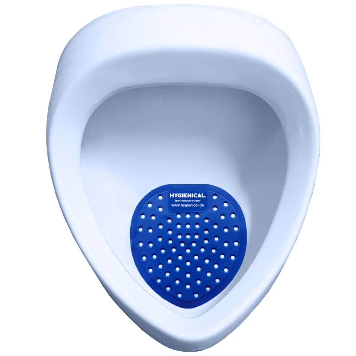 Urinalsieb Hygienical, Pissoir-Einsatz, Urinaleinsatz parfümiert im SET, Menge:10, Farbe:blau…