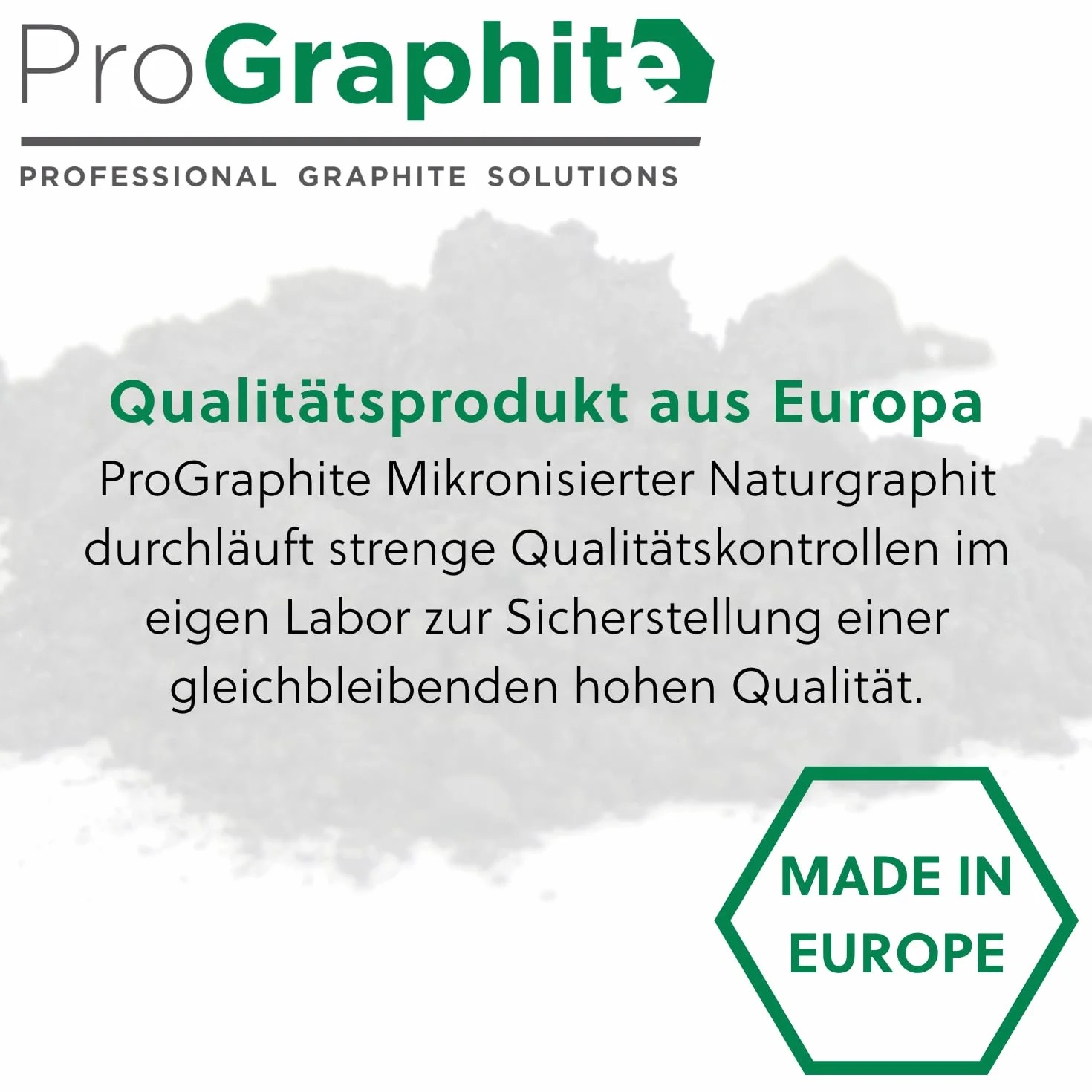 ProGraphite Mikronisierter Naturgraphit I 5 l I schwarz I Graphitpulver I z.B. als Schmiermittel & zur Leitfähigkeitserhöhung I Naturgrafit mit hohem Kohlenstoffgehalt I Mikro-Graphit 99% C