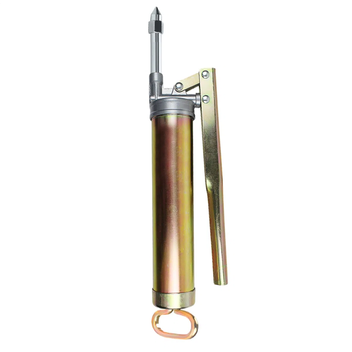 Handfetter - Hochdruck-Schmierwerkzeug, flexibler Schlauch mit großer Kapazität | Robustes Metalldesign mit Spitze und Schlauch, ideal für Autoreparatur, Mechanik, Garage, Außen- und Innenbereich