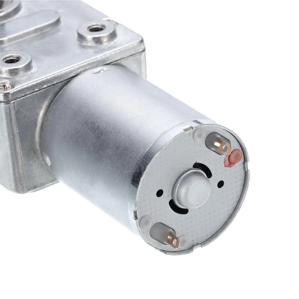 QUARKZMAN DC 12V Schnecken Getriebemotor mit 6mm Welle 120 U/min Hochdrehmoment Getriebemotor Untersetzung Elektro Motor Getriebe Reduktionsmotor für Boot Auto Ventilator Haushaltsgerät