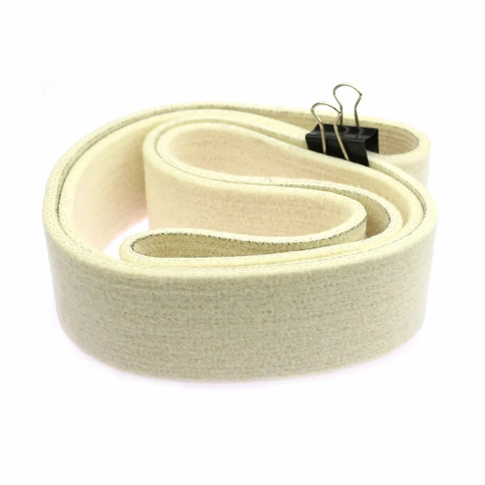 1piece Wollfilz Schleifband 762/1220/1600/1829/2000 x 25 / 50mm for Edelstahl-Rohr Spiegel Polish (Size : 762 x 25mm)